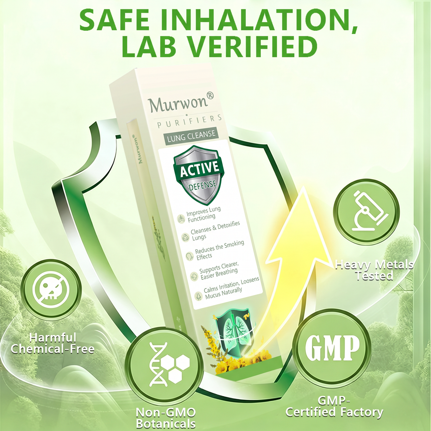 𝙊𝙛𝙛𝙞𝒄𝒊𝒂𝒍 𝑺𝒕𝒐𝒓𝒆✅𝐌𝐮𝐫𝐰𝒐𝒏® 𝐁𝐨𝐭𝐚𝐧𝐢𝐜𝐚𝐥 𝐌𝐮𝐥𝐥𝐞𝐢𝐧 𝐋𝐮𝐧𝐠 𝐂𝐥𝐞𝐚𝐧𝐬𝐞 𝐃𝐢𝐟𝐟𝐮𝐬𝐞𝐫🔥(👨‍⚕️Cough, Pharyngitis, shortness of breath, sputum, stuffy nose, bronchitis, bronchitis, allergy symptoms, lung discomfort)3❤️